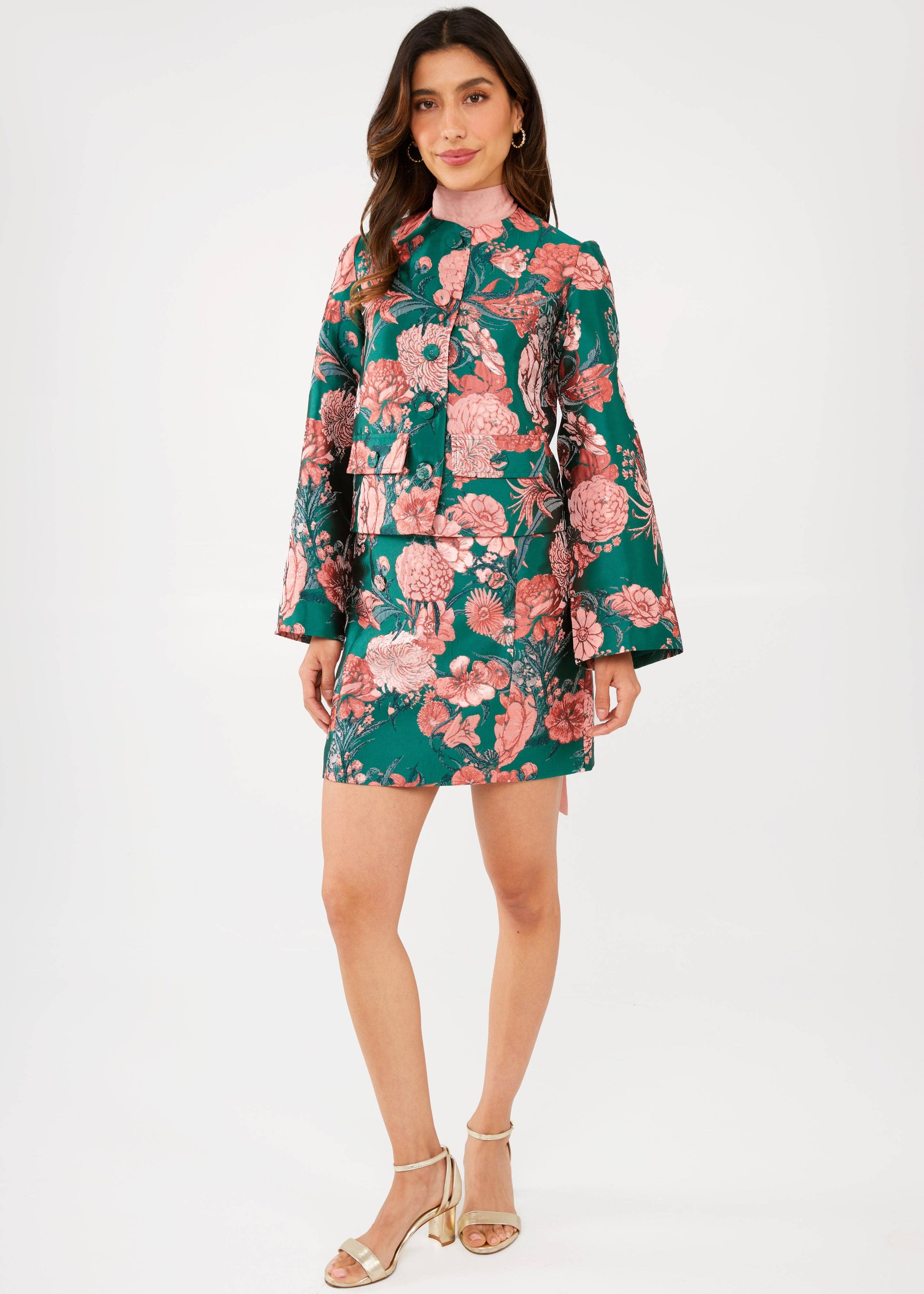 Kennedy Jacket Forest Mum Jacquard