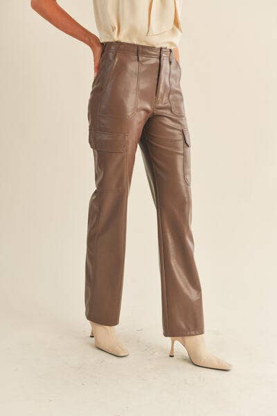 Carrie Leather Pants