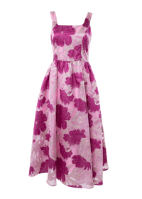 Magenta Victoria Dress