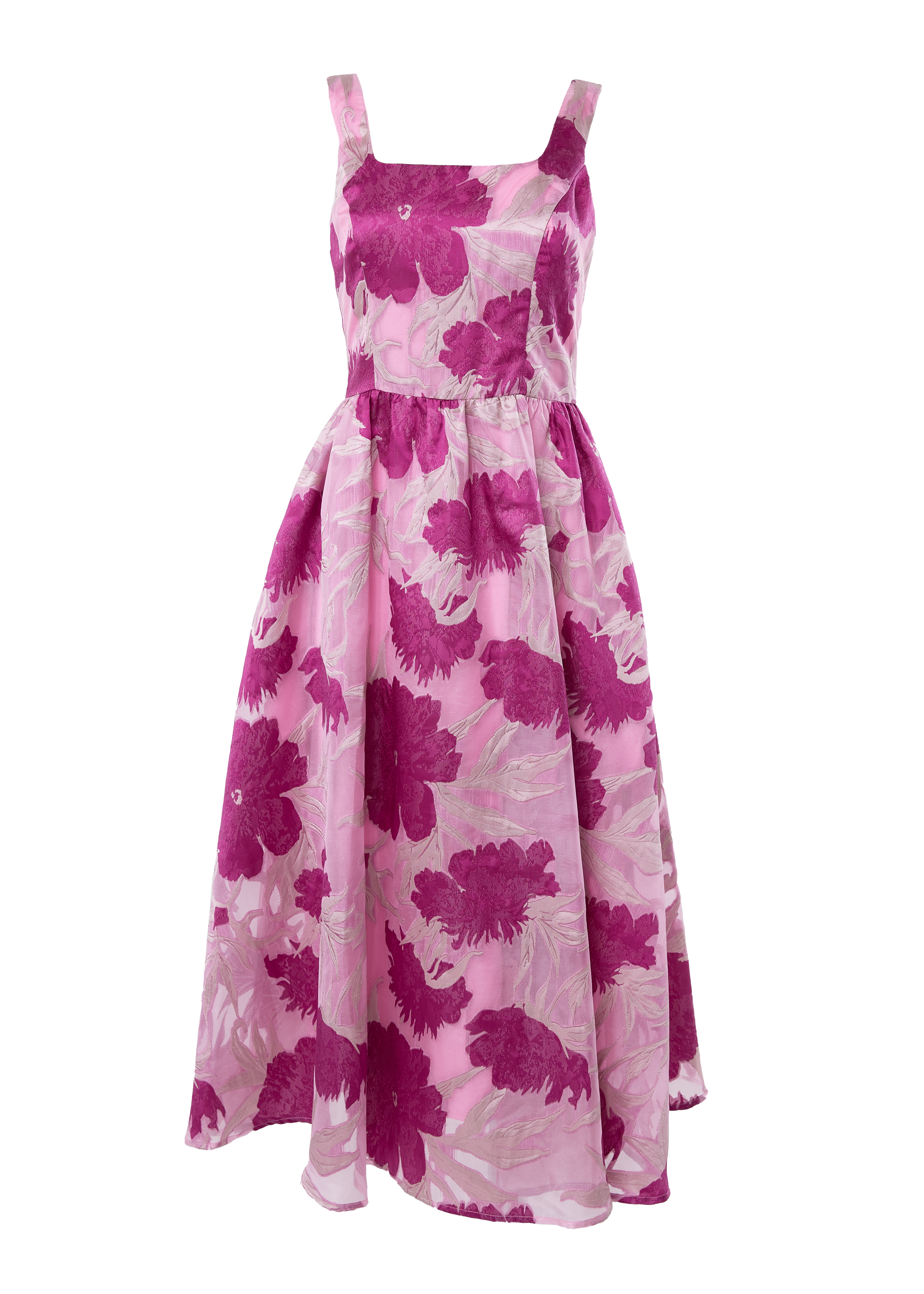 Magenta Victoria Dress