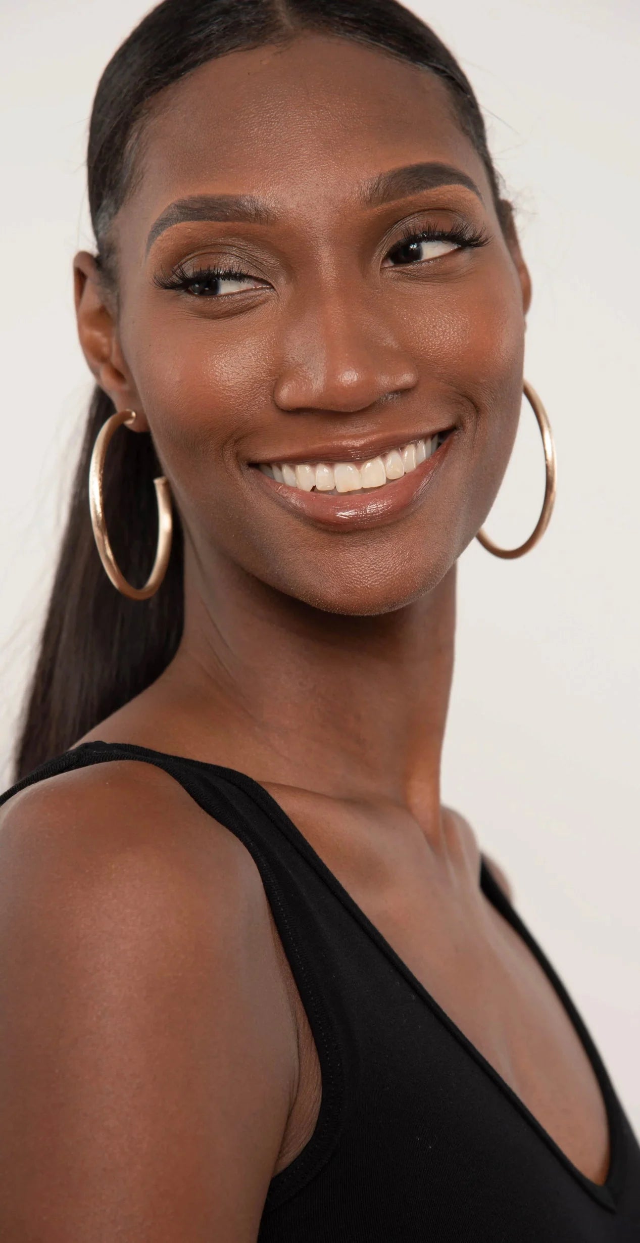 Everybody's Favorite Hoops - Brushed Gold