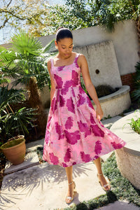 Magenta Victoria Dress