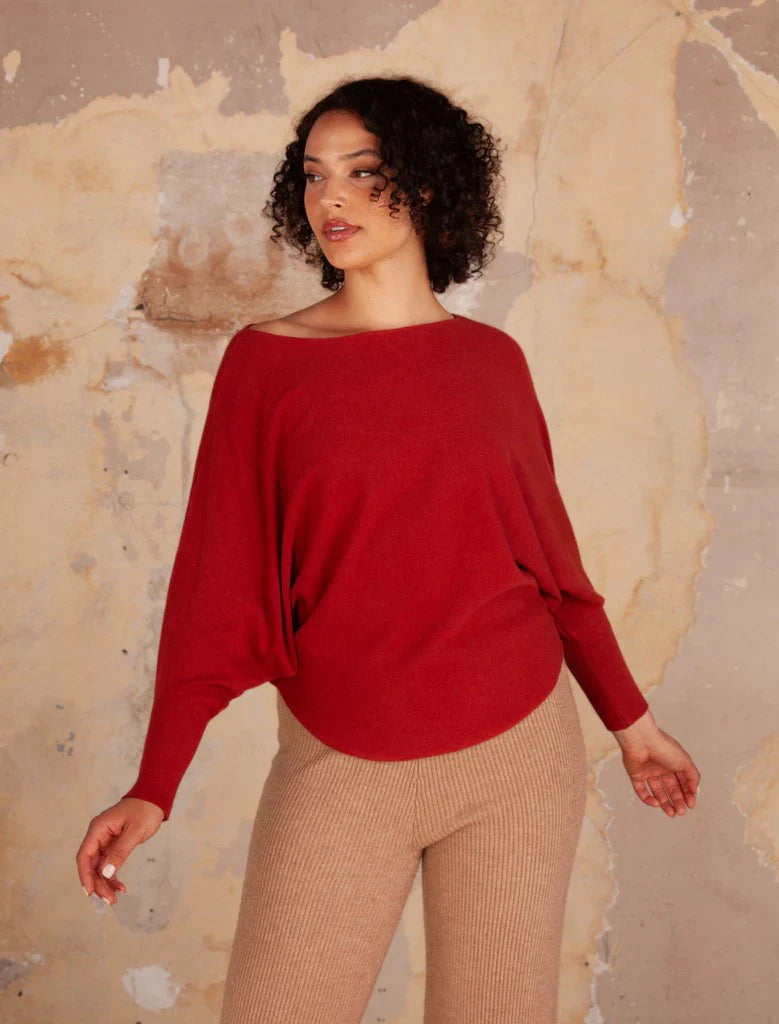Ryu Sweater | Red Ochre