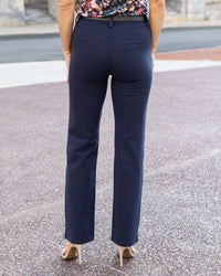Fab-Fit Straight Leg Work Pant | Navy