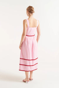 Pink Picunela Midi Dress