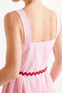 Pink Picunela Midi Dress