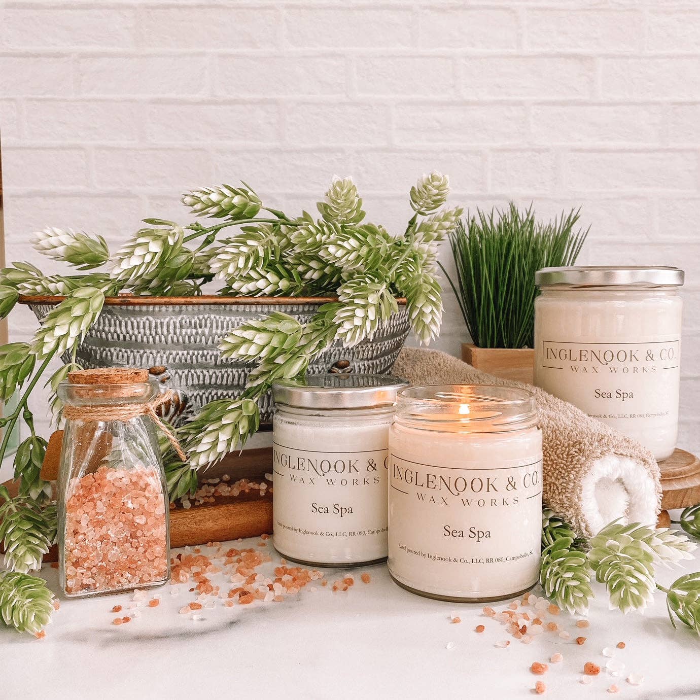 Sea Spa Soy Candle - 16 oz