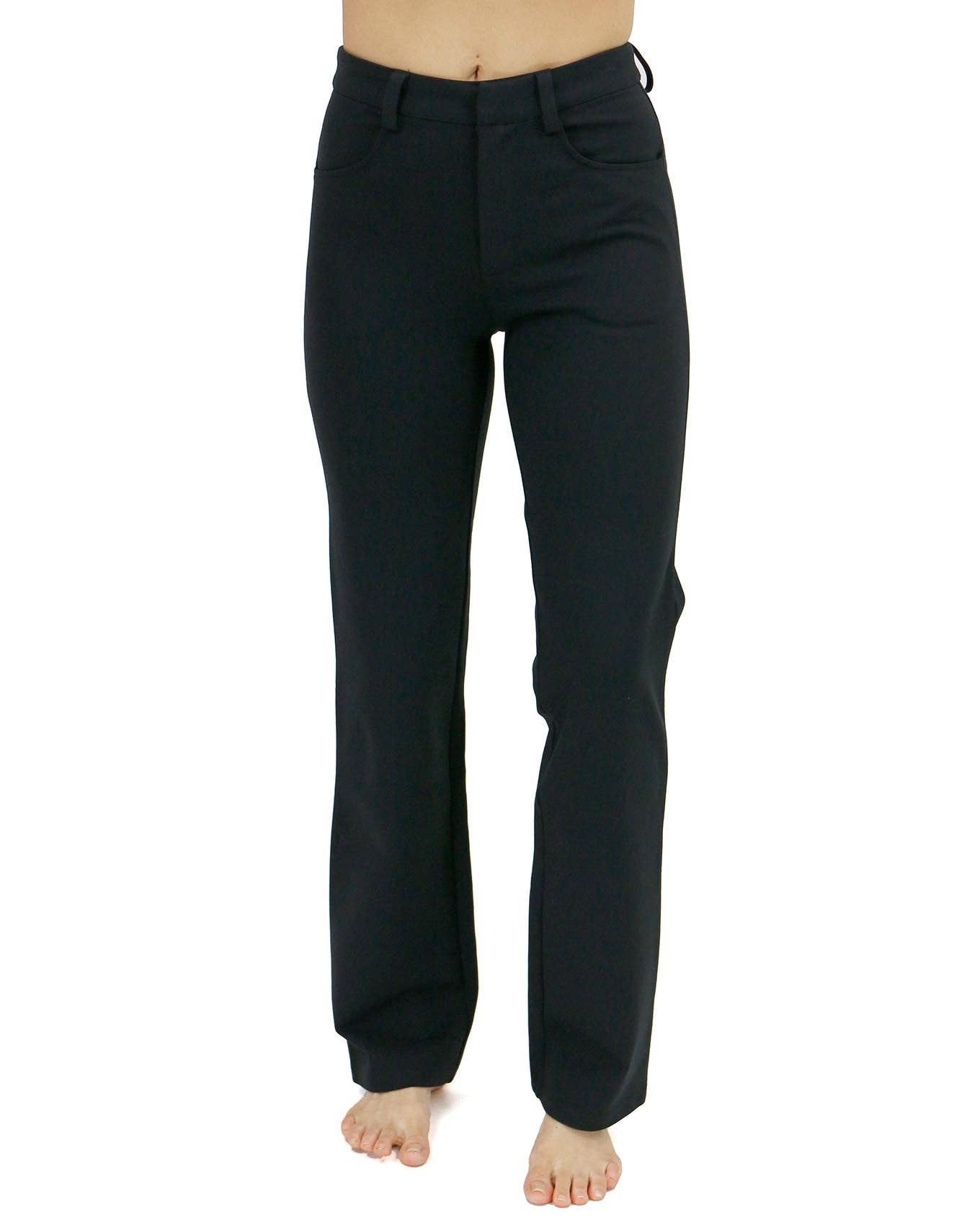 Fab-Fit Straight Leg Work Pant | Black