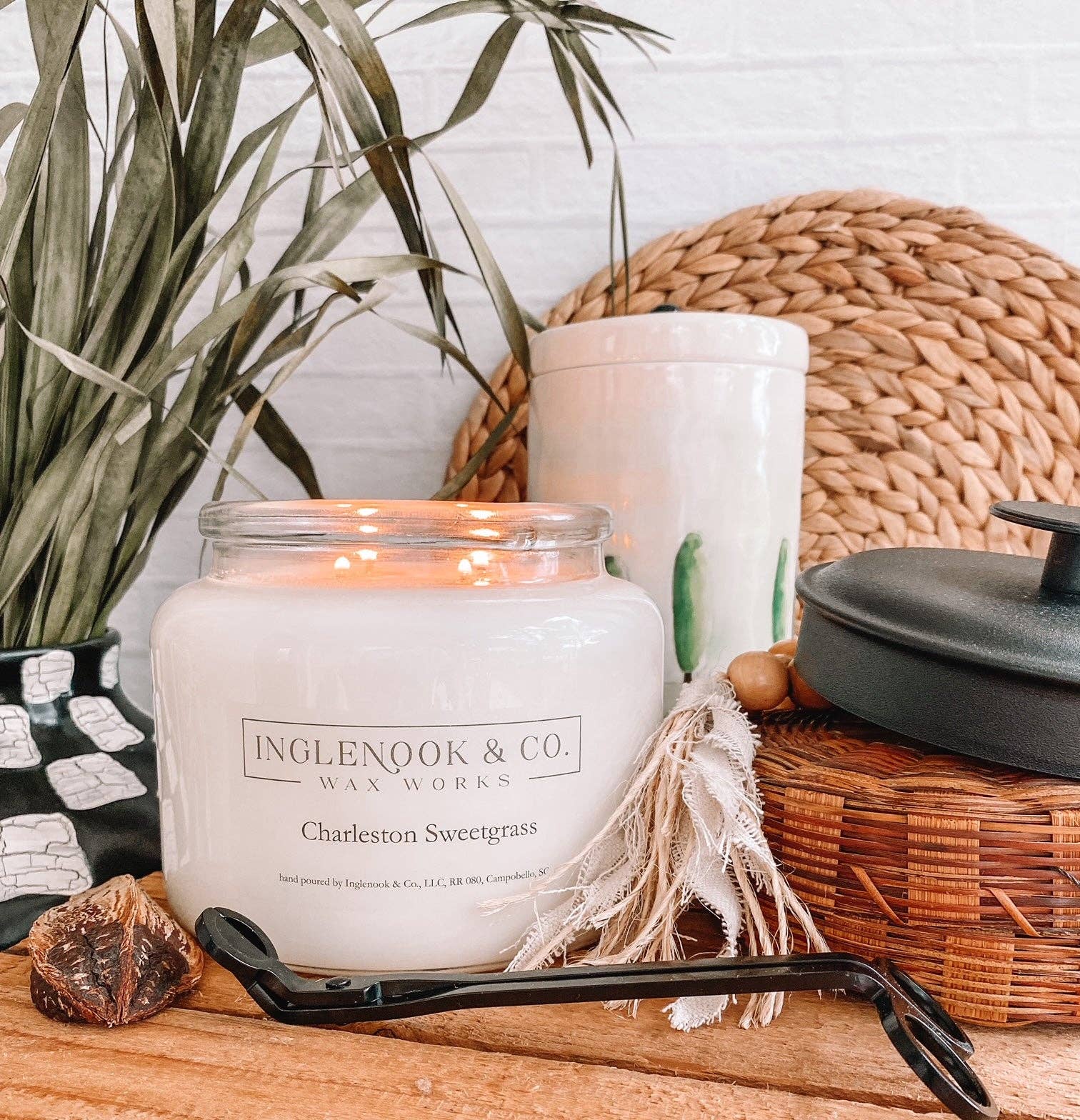 Charleston Sweetgrass Soy Candle