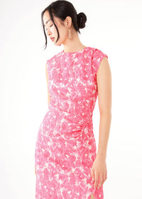 Stefanie Hibiscus Dress