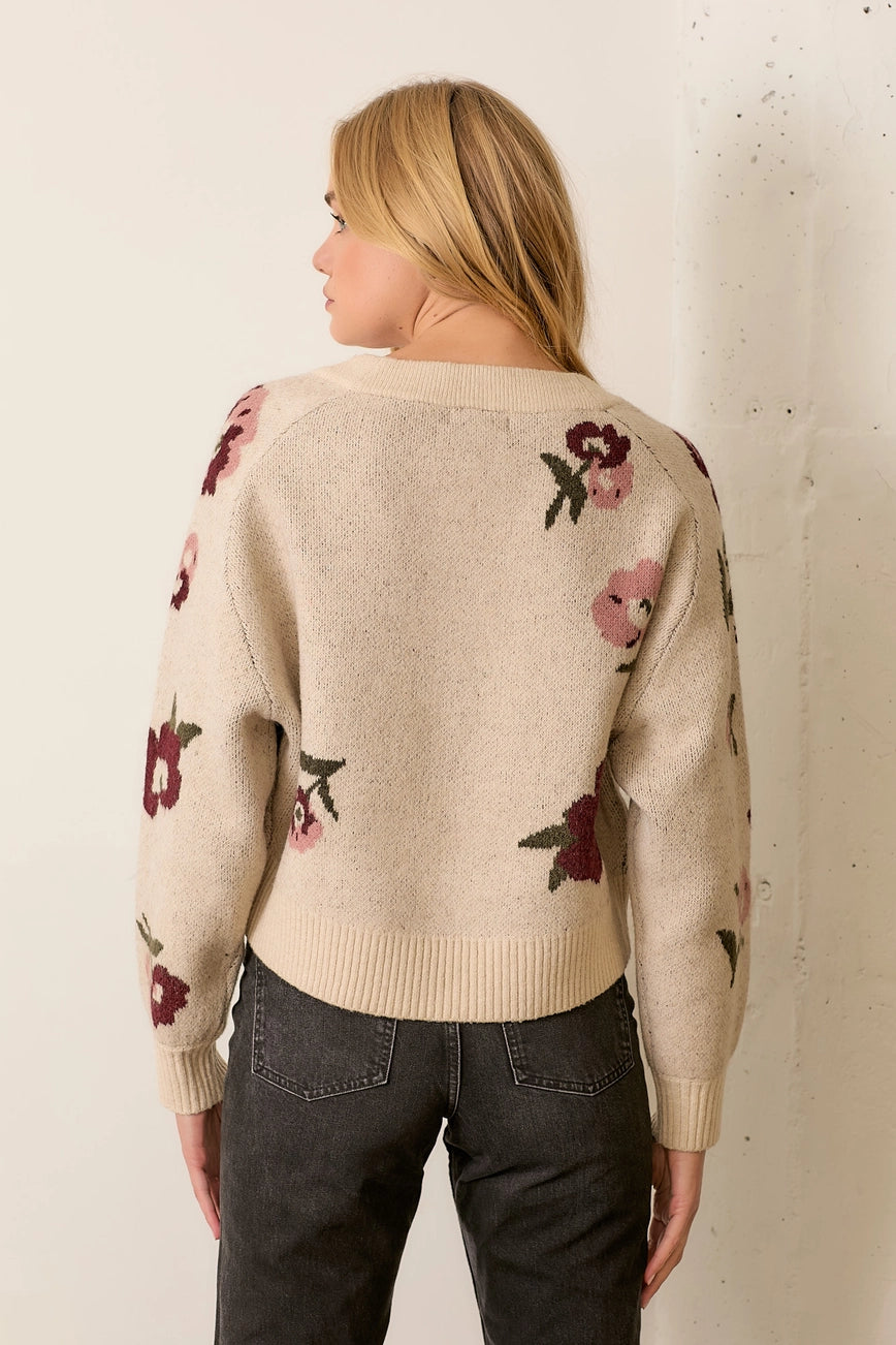 Coming Up Roses Sweater