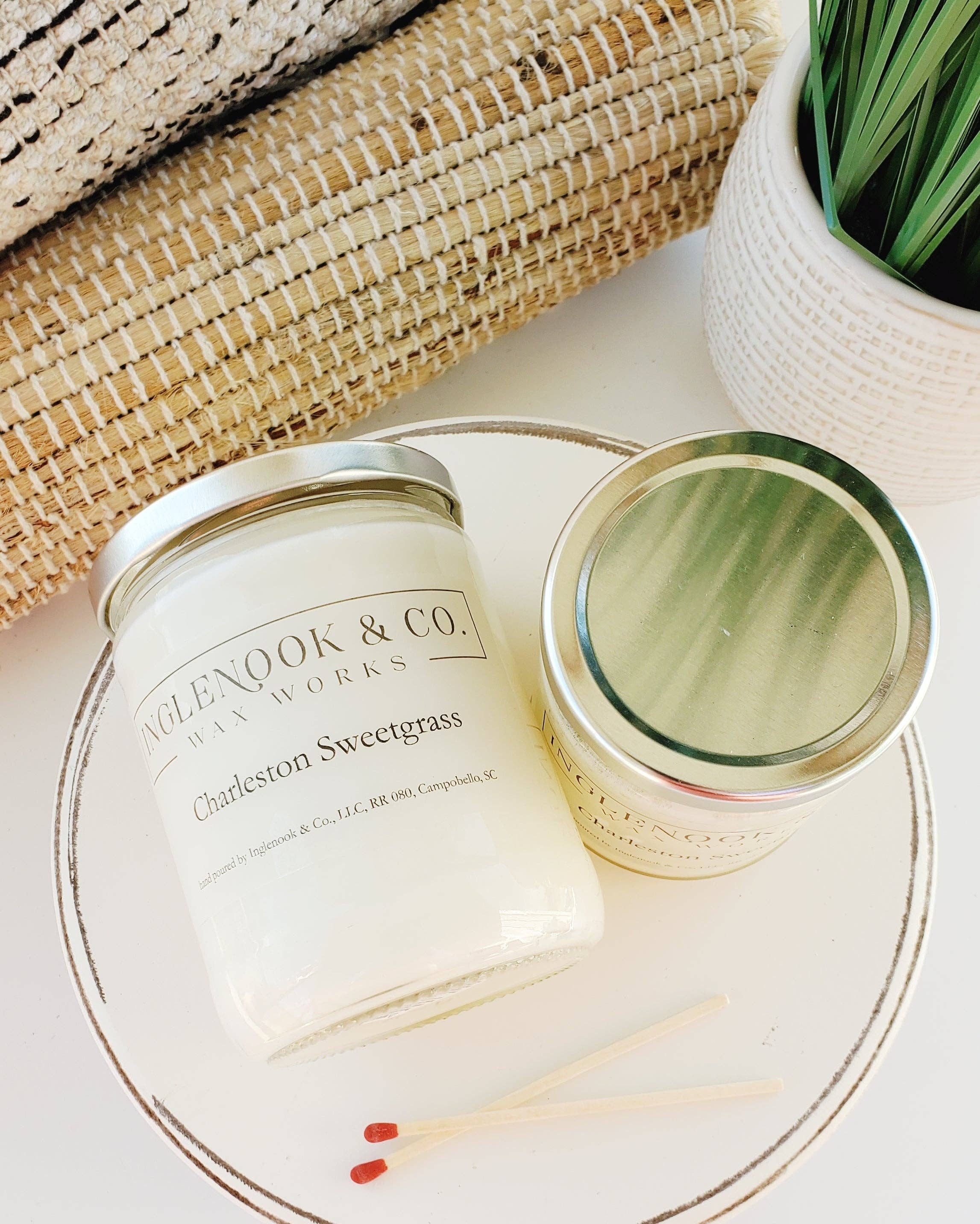 Charleston Sweetgrass Soy Candle