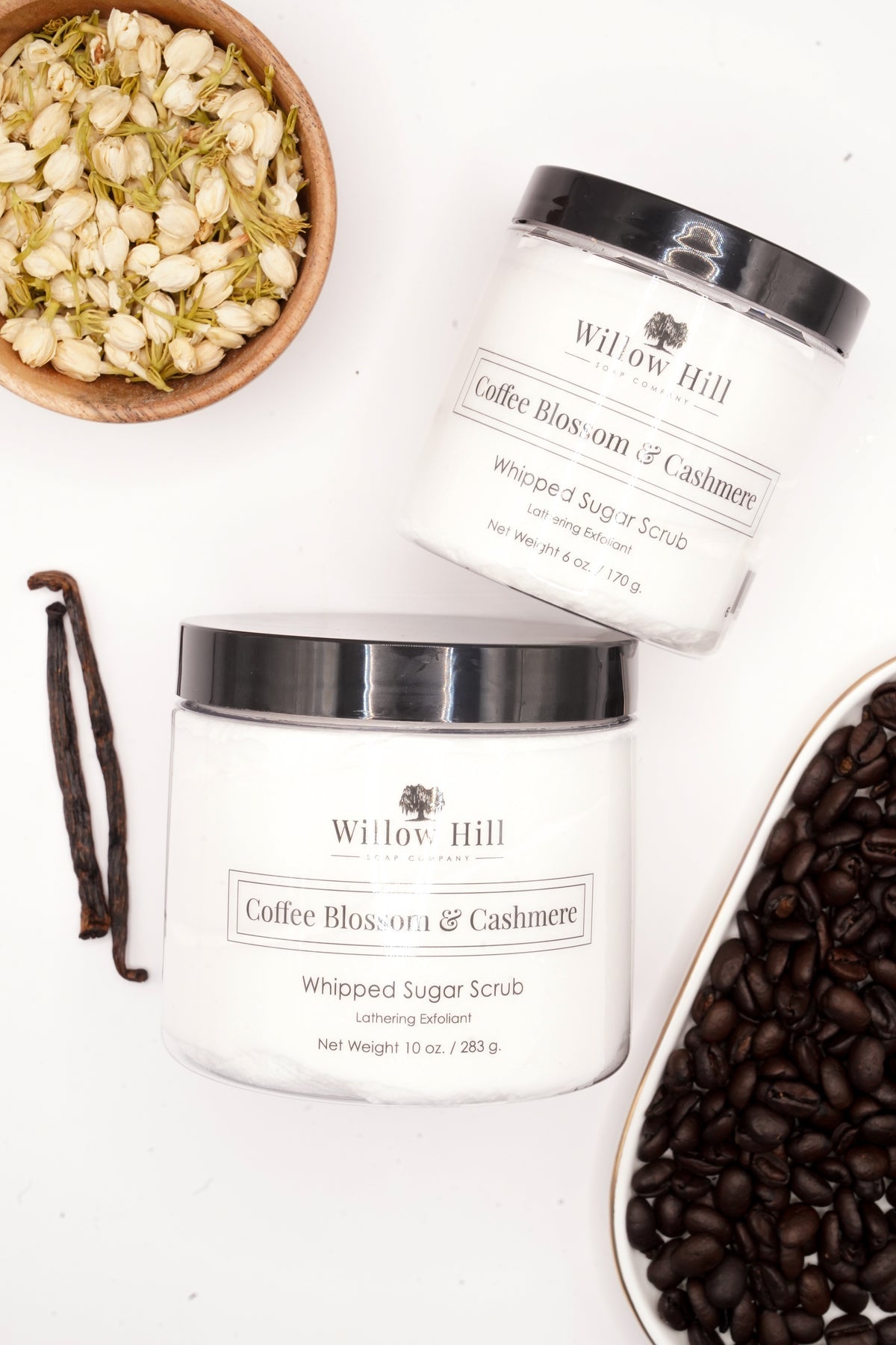 Coffee Blossom & Cashmere Whipped Sugar Scrub