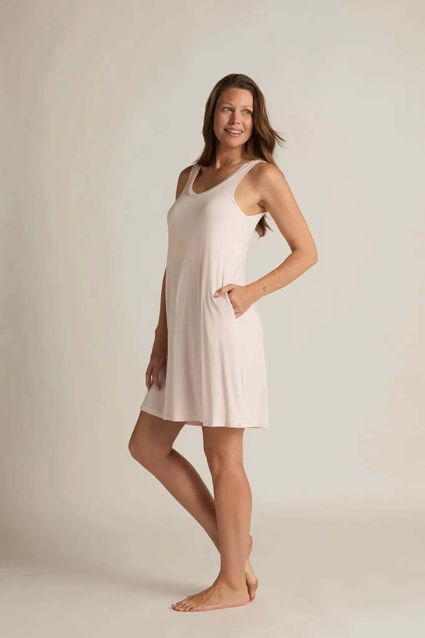 Pink Bamboo Nightgown