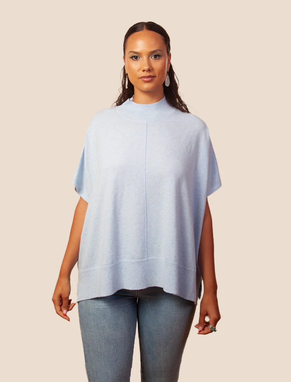 Caroline Sweater | Baby Blue