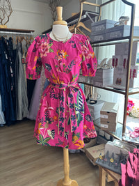 Raspberry Bloom Skyla Dress