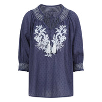 Victoria Embroidered Blouse