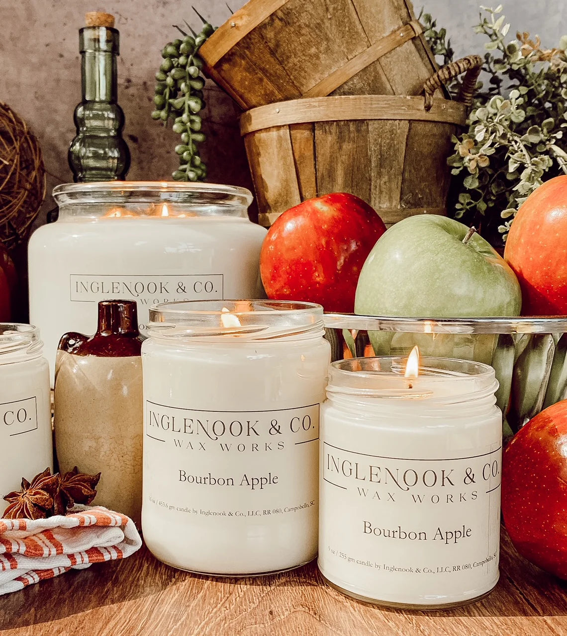 Bourbon Apple Soy Wax Melts
