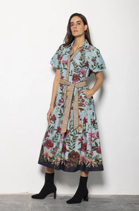 Della Opal Mosiac Dress