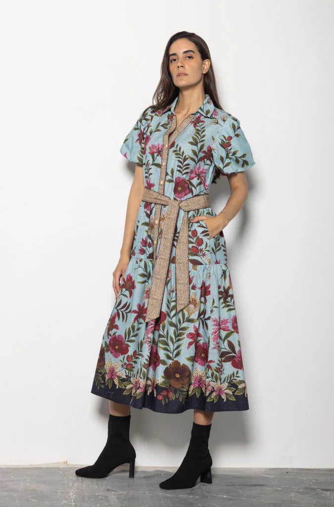 Della Opal Mosiac Dress