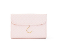 Luxe Hanging Toiletry Case - Woven Shell