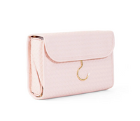Luxe Hanging Toiletry Case - Woven Shell