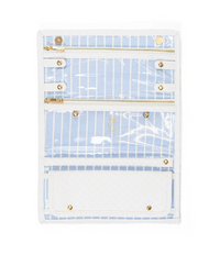Luxe Jewelry Wallet in Blanc