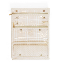 Woven Sand Jewelry Wallet