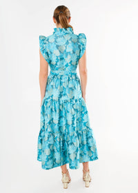 Sleeveless Sadie Aqua Dress