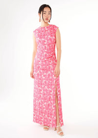 Stefanie Hibiscus Dress