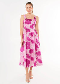 Magenta Victoria Dress