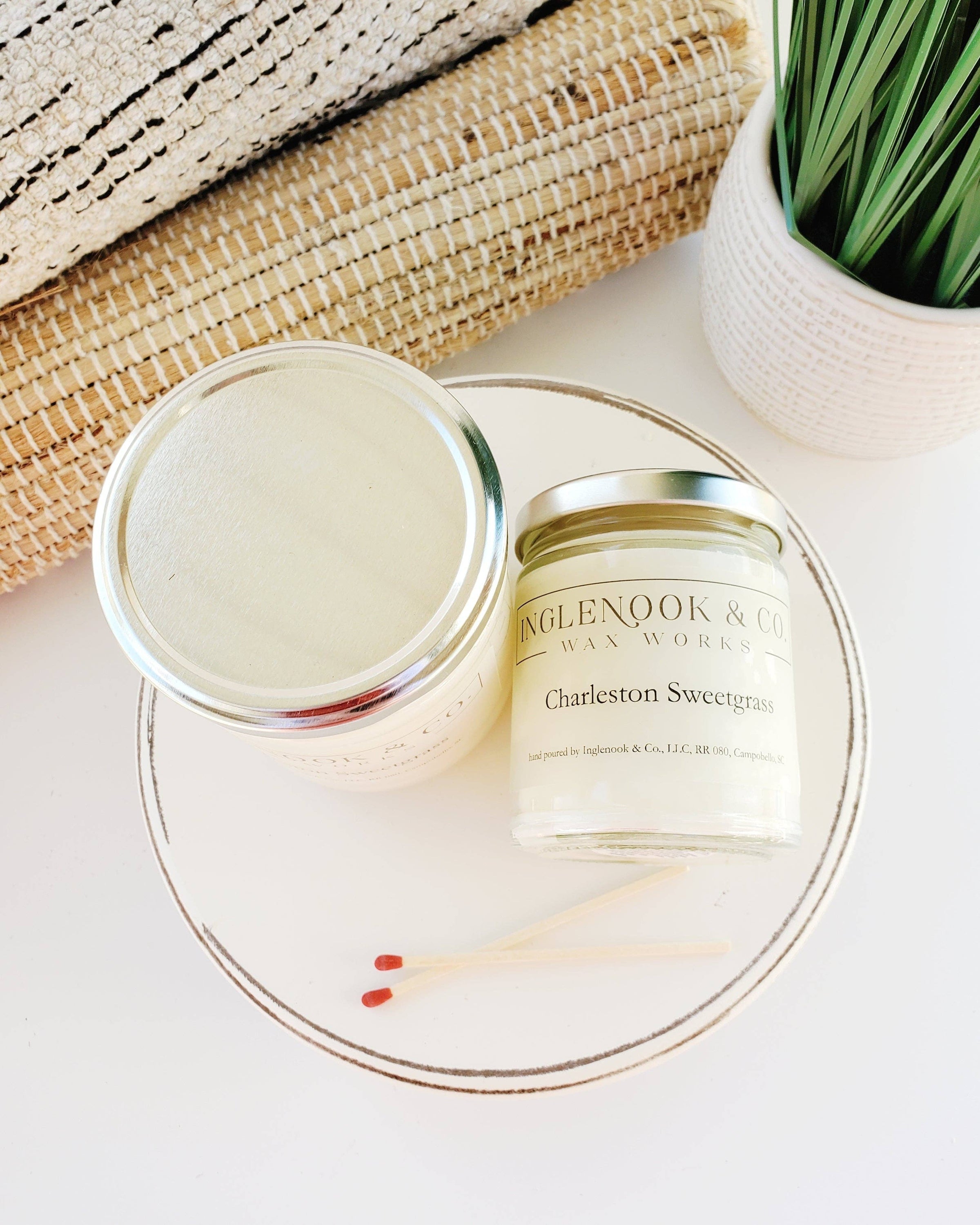 Charleston Sweetgrass Soy Candle