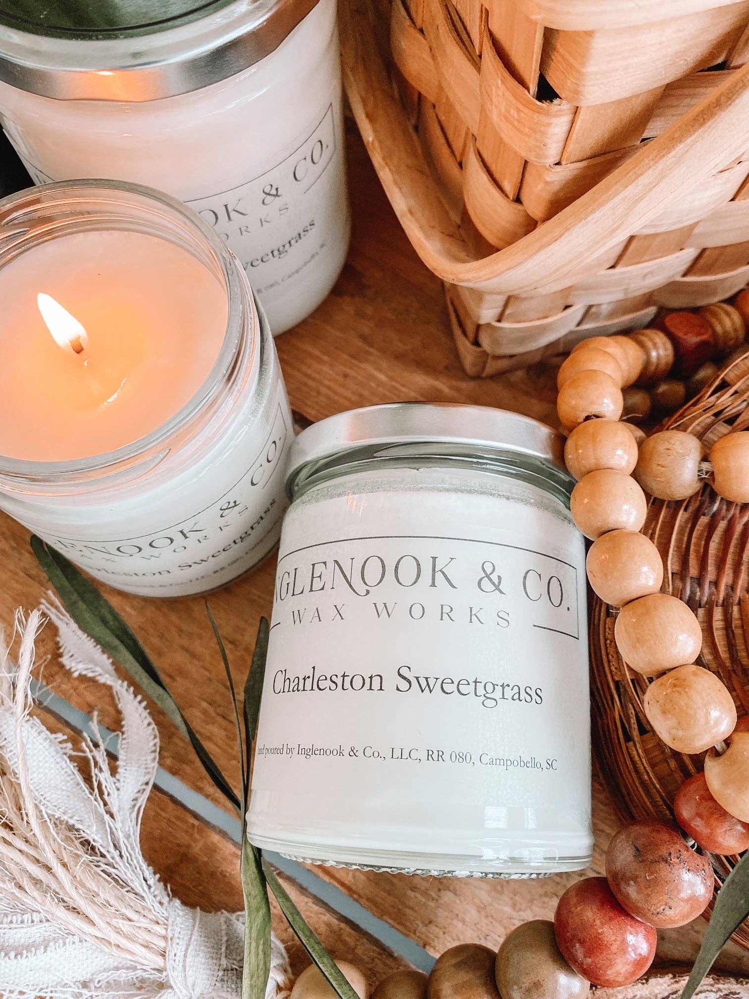 Charleston Sweetgrass Soy Candle