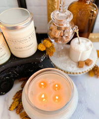 Sea Salt + Caramel Soy Candle - 16 oz