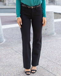 Fab-Fit Straight Leg Work Pant | Black