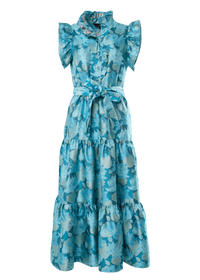 Sleeveless Sadie Aqua Dress
