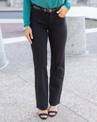 Fab-Fit Straight Leg Work Pant | Black