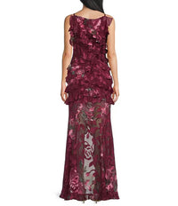 Eleanora Sleeveless Ruffle Gown