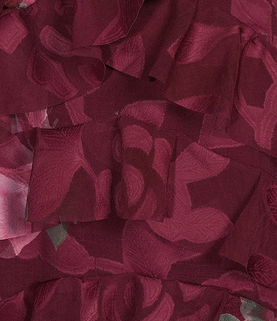 Eleanora Sleeveless Ruffle Gown