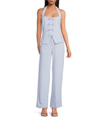Clementine Halter Vest Top