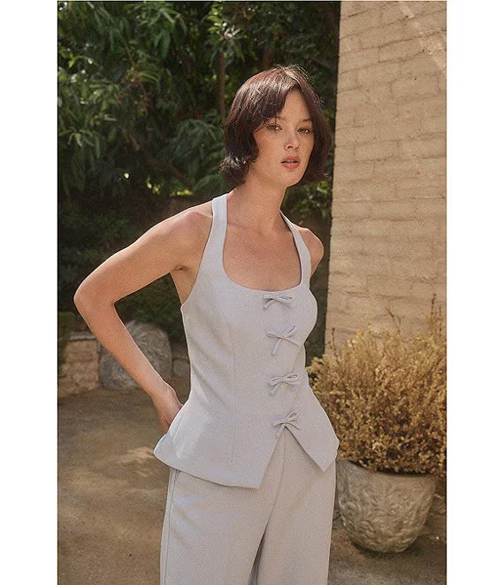 Clementine Halter Vest Top