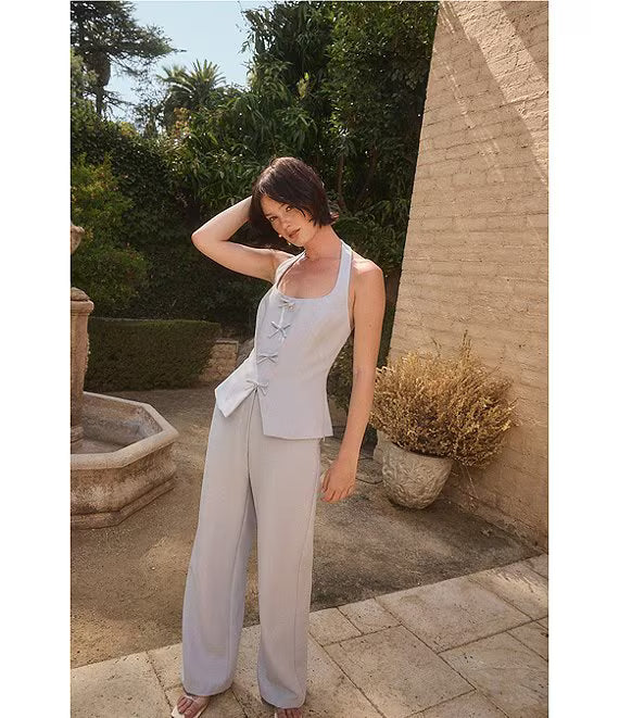 Clementine Halter Vest Top