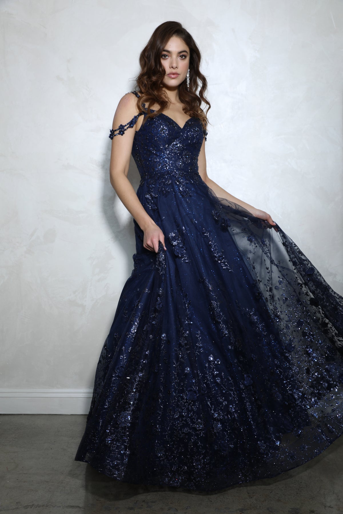 Navy Once in a Lifetime Gown - E-9980