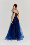 Navy Something Great Gown - E-EK128