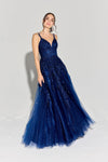 Navy Hey Angel Gown E-9858