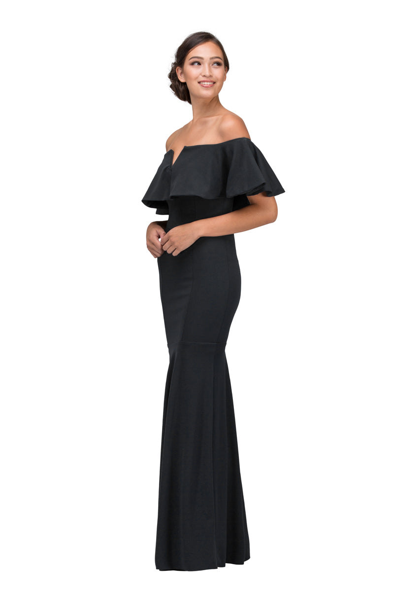 Black Stole My Heart Gown - E-2102