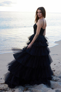 Black Starstruck Gown - N-Y1545