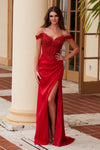 Red Hollywood Gown - N-F1572