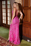 Dark Fuchsia Lovebug Gown - N-C1612