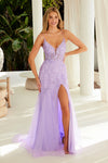 Lilac Shine On Gown - N-R1717